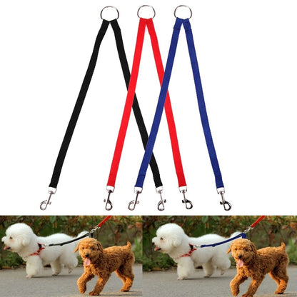 One For Two Dog Leashes, Small Dog Leashes, Two-Headed Pet Leashes, A Rope For Two Dogs, A Dog Leash