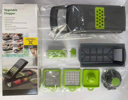 Multi-functional Kitchen Vegetable Cutting Artifact Potato Cutting And Shredder Household Dicer Grater