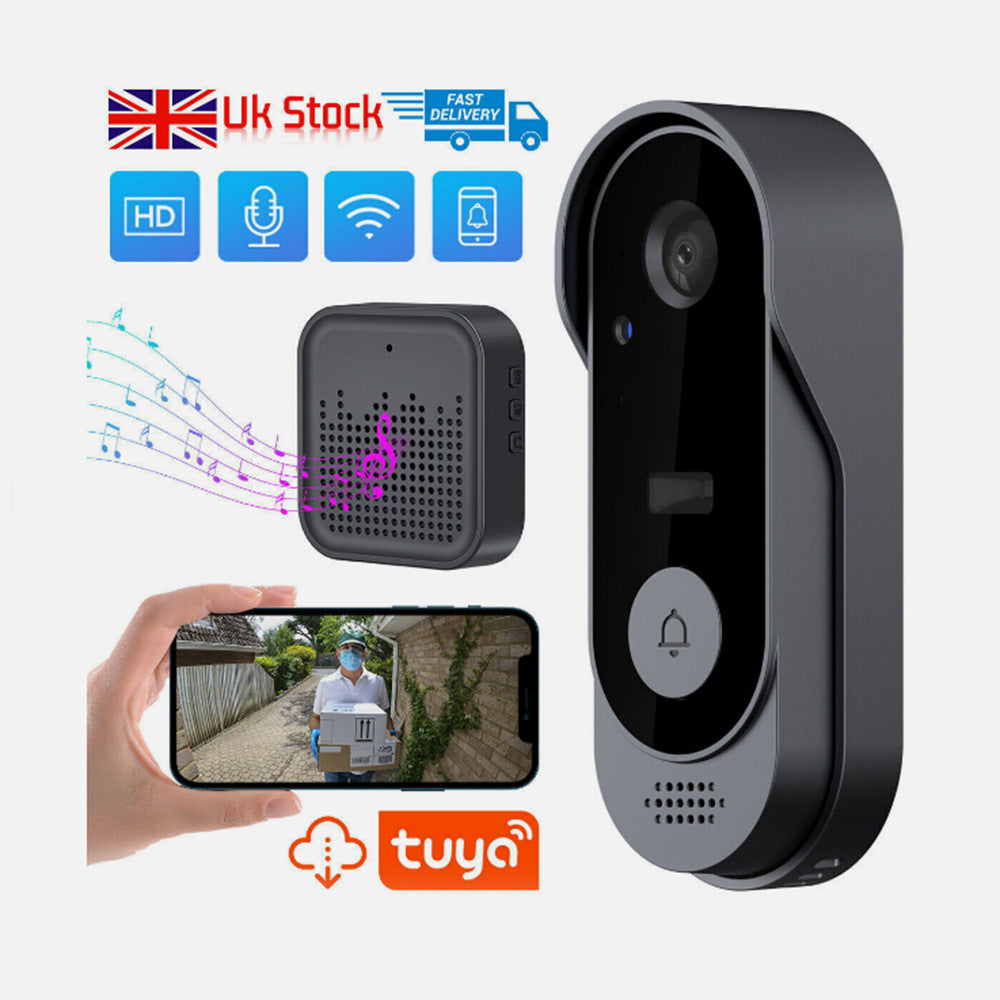 Tuya SMart Video Doorbell M9 Wireless HoMe Monitoring Video IntercoM Hd Night Vision Doorbell